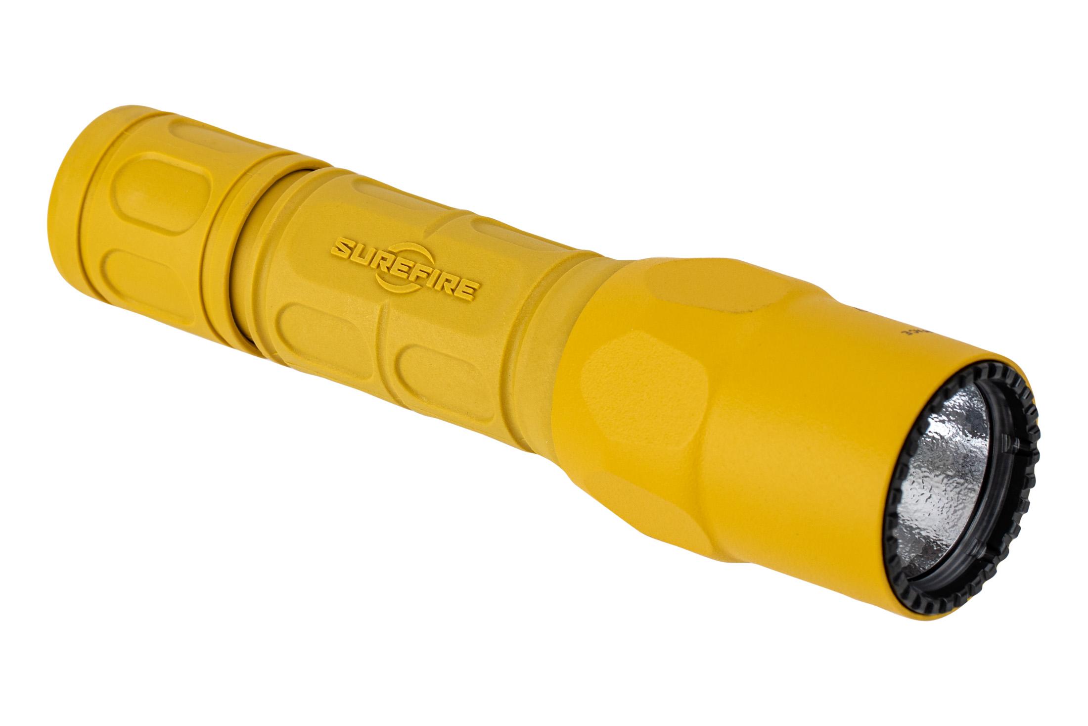 Surefire G2X Pro Dual Output Handheld Light - 15/600 Lumens - Yellow